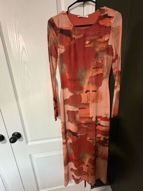 Medium Abstract 12th Tribe Dress NWOT